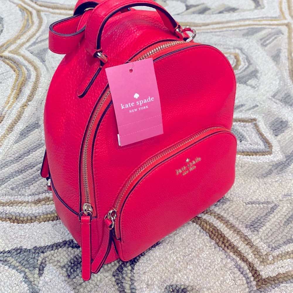 Kate Spade Nwt $459 Jackson Stoplight Medium Backpack Gorgeous